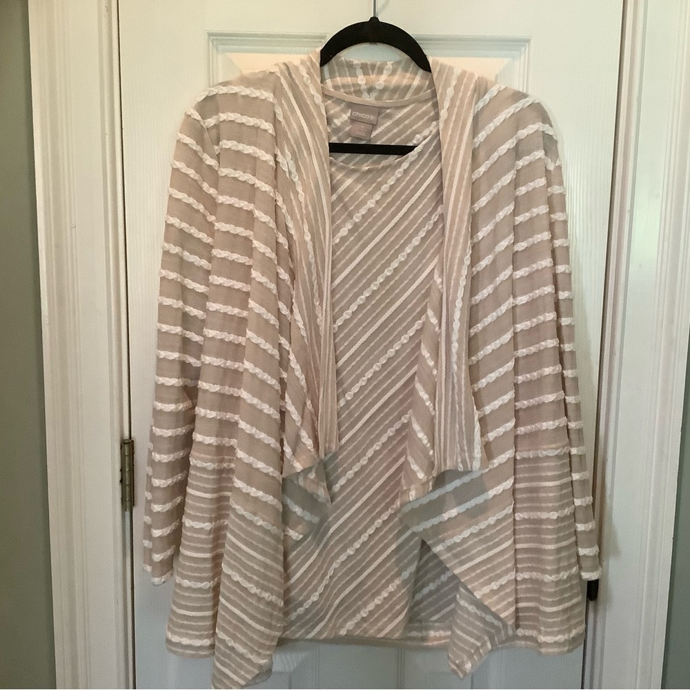 Chicos top with jacket